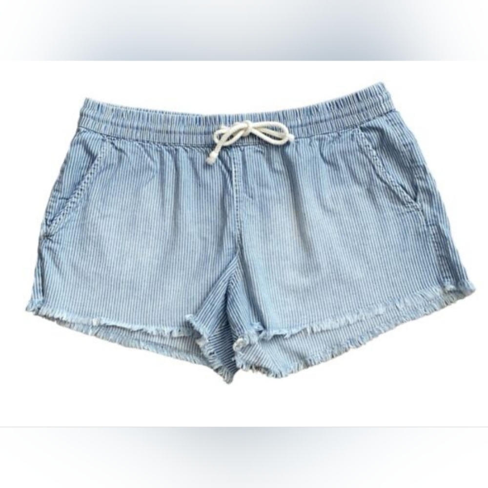 Aerie loose linen casual shorts size Large